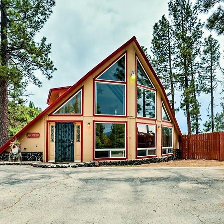 A-Frame Ruidoso Retreat With Deck, Grill And Views! Villa Dış mekan fotoğraf