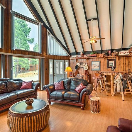 A-Frame Ruidoso Retreat With Deck, Grill And Views! Villa Dış mekan fotoğraf