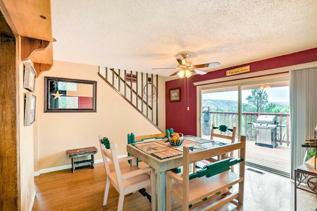 A-Frame Ruidoso Retreat With Deck, Grill And Views! Villa Dış mekan fotoğraf