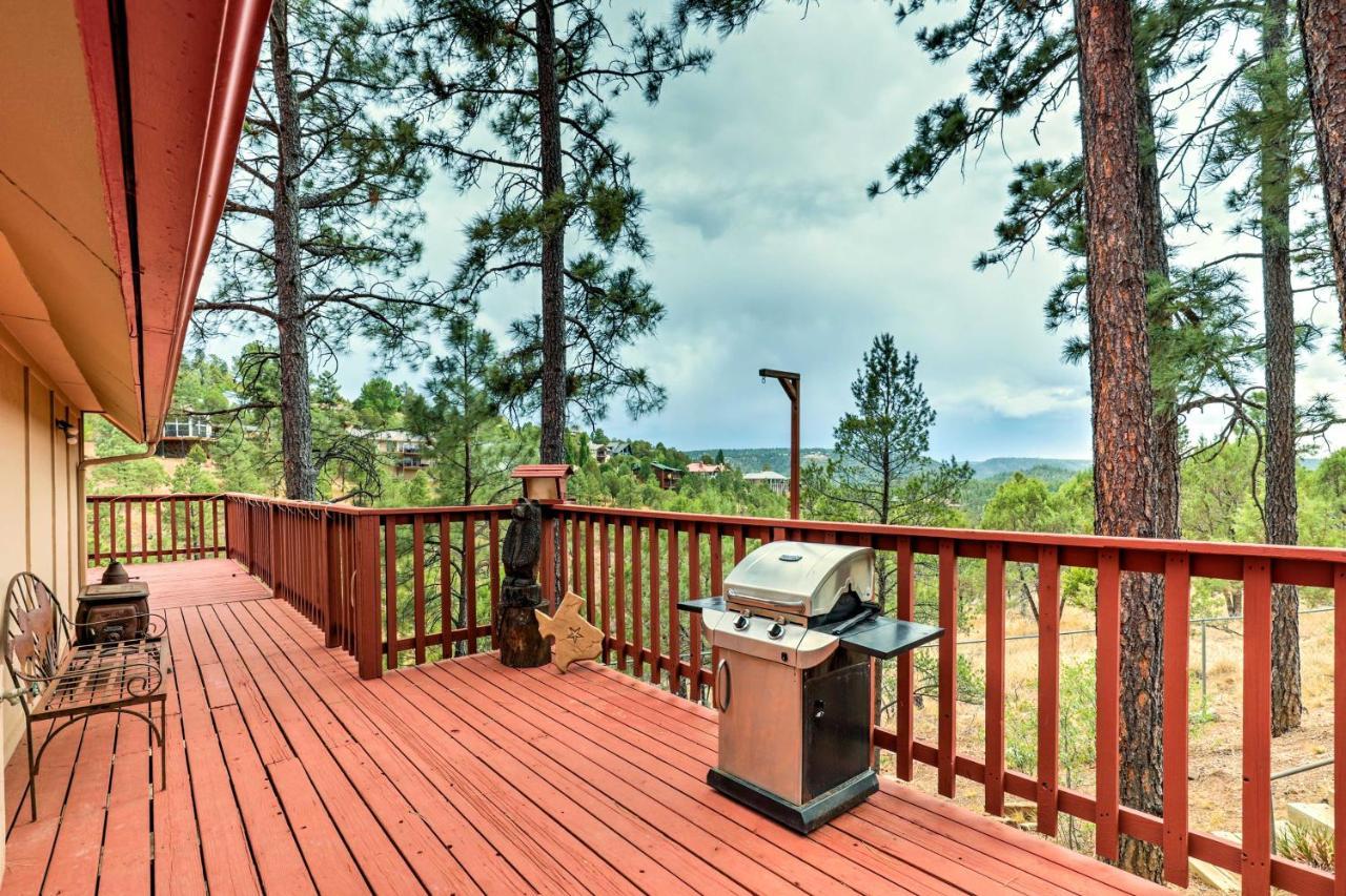 A-Frame Ruidoso Retreat With Deck, Grill And Views! Villa Dış mekan fotoğraf