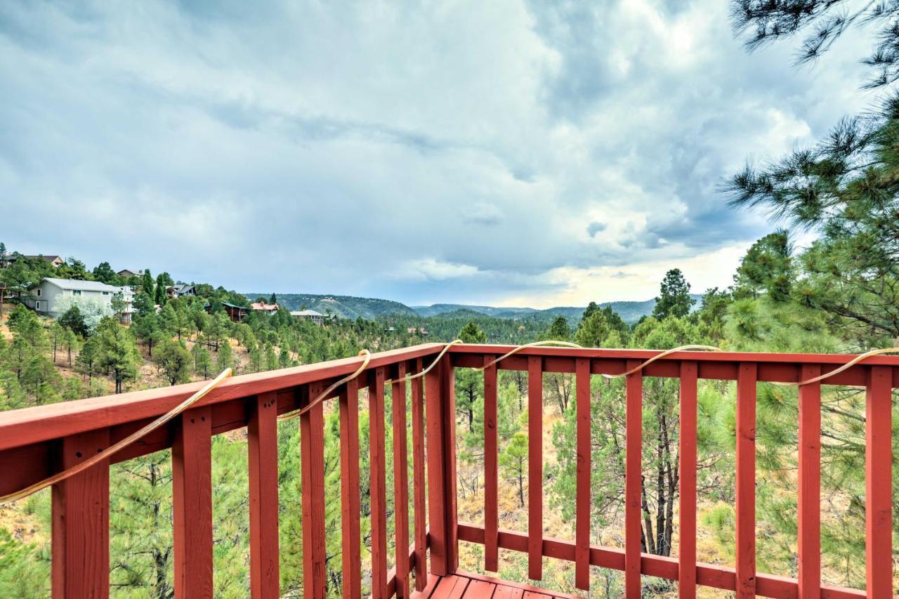 A-Frame Ruidoso Retreat With Deck, Grill And Views! Villa Dış mekan fotoğraf